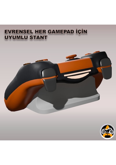 Akgüneş Motogaraj Gamepad Standı Hafif, Kompakt Ve Kullanışlı Tasarım