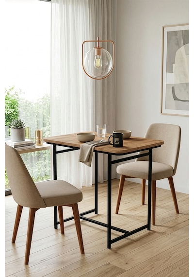Mutfak Masası Modern 2 Kişilik Yemek Masası Şık Dayanıklı Balkon Cafe Bahçe Masa Minör 9816 Atlantik Kahverengi Mutfak Masası Modern 2 Kişilik Yemek Masası Şık Dayanıklı Balkon Cafe Bahçe Masa Minör 9816 Atlantik Kahverengi