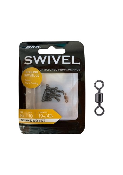 Bkk Rolling Swivel-32 Fırdöndü No:8 10'lu Paket