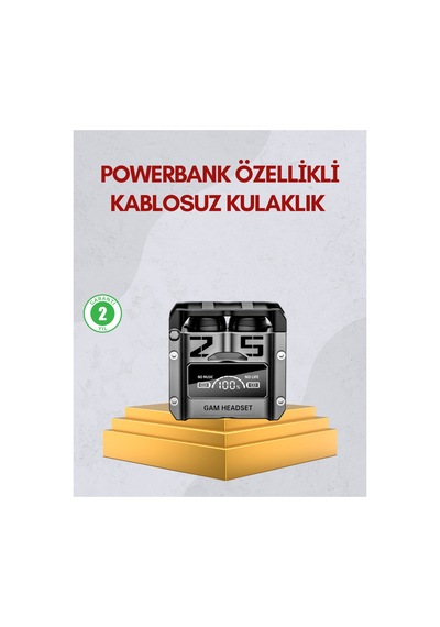 Bluetooth 5.0 Kulak İçi Kulaklık Mikrofonlu Kablosuz Model Renk