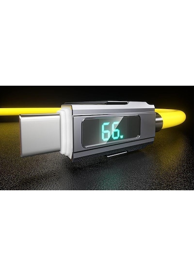 4 İn 1 Led Ekranlı 65w-27w Pd Usb İos Type C Super Turbo Fast Aaa+ Kalite Şarj Ve Data Kablosu