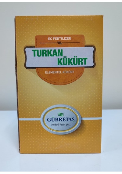 Gübretaş Turkan Kükürt 1 Kg Elementel Kükürt