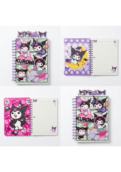 Kuromi Spiralli Defter Çok Renkli