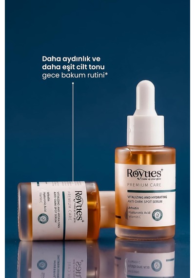 Lexroo Arbutin + Vitamin C Leke Karşıtı Cilt Serumu - Cilt Tonu Eşitleyici, Aydınlatıcı