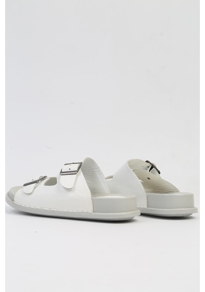 Pierre Cardin Pc-7176- 3805 Beyaz-kadın Terlik Beyaz