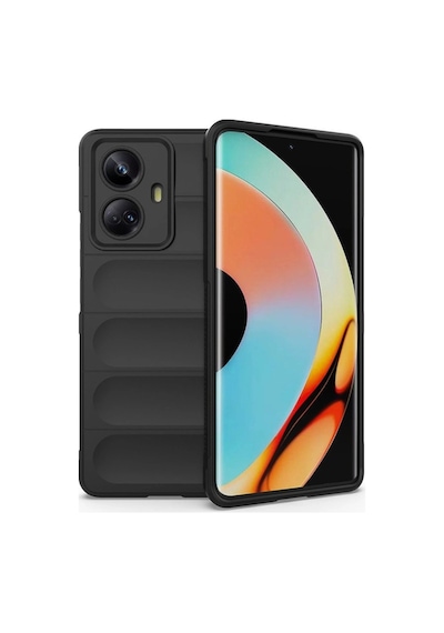 Realme 10 Pro 5g Kılıf Optimum Silikon - Siyah İtark26127