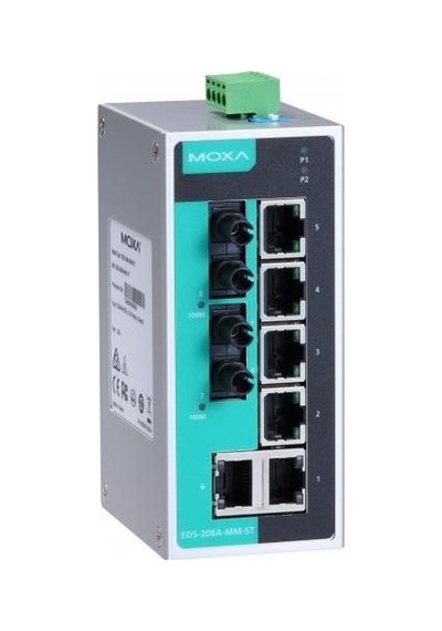 Moxa Eds-208a-mm-st