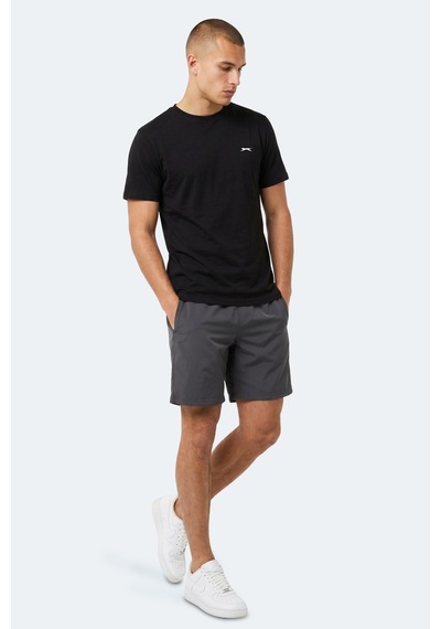 Slazenger Notron I Erkek Siyah Tişört