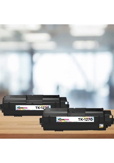Kyocera 1t0c140nl0 Tk-1270 Uyumlu Siyah Toner 2'li Paket /ecosysma4000x / Ecosysma4000fx / Ecosysma4000wifx