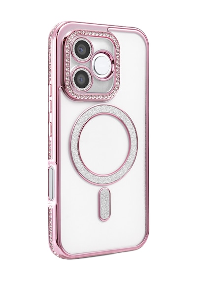 Newface - 478 - Huawei Honor 600 Lite Joke Simli Magneticsafe Kılıf - Spt-gld - - Pembe