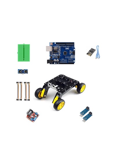 JSumo Emes Robotik 4 X 4 Rover Arazi Robotu Seti