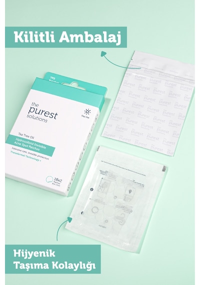 The Purest Solutions Hidrokolloid Akne Karşıtı & Yatıştırıcı Bant 36'lı