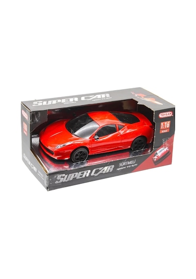 Toysan Oyuncak Sürtmeli Süper Araba 1:16 Lam Fer