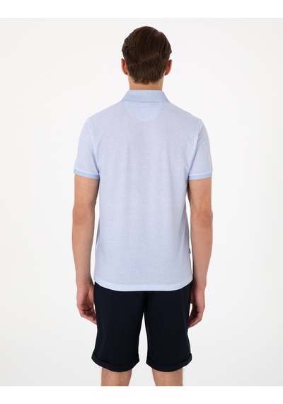 Pierre Cardin Erkek Açık Mavi Tişört 50306060-vr003 Açik Mavi