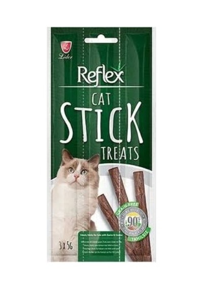 Bezos Reflex Kedi Stick Ödül 3lü Mix Kutu İçi 30lu Bezos1