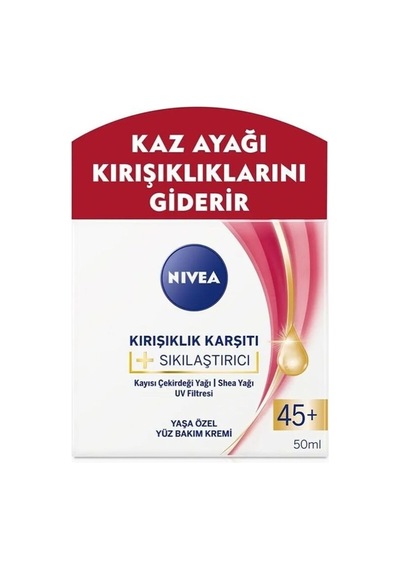 Nıvea Kırışıklık Kremi 45+ Yaş 50ml