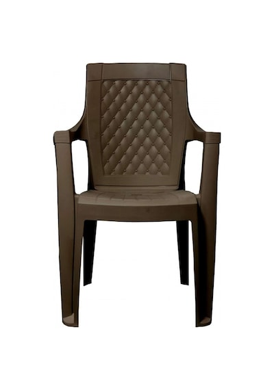 Buyukarısoy Elegance Rattan Efektli 4 6 Adet Plastik Sandalye Balkon Bahçe