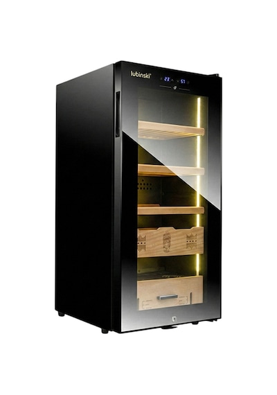 Lubinski Siyah Elektronik Puro Dolabı Ra-558 Lb-041