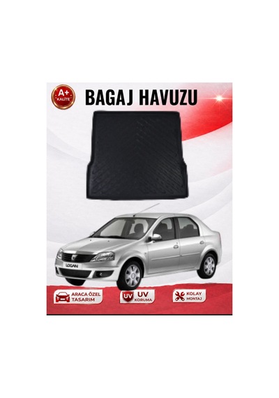 Dacia Logan Sedan 2005-2012 Arası 3d Bagaj Havuzu Premıum A+