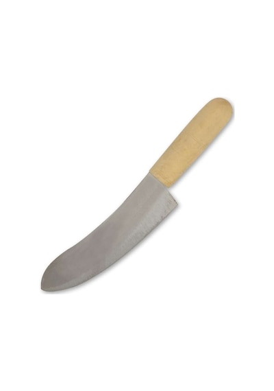 Pirge Kaymak Bıçağı - Karbon Çeliği 16 Cm