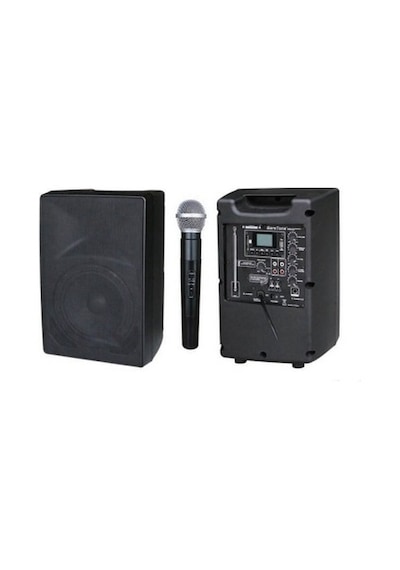 D Sound Max-06 Şarjlı 70W Taşınabilir Amfi Sistemi Seti