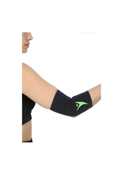 Bluewell Ortopedik Dirseklik / Sporcu Dirsek Destekliği / Örme Elastik Koruyucu / Tenis, Fitness, Voleybol, Antrenman Çok Renkli