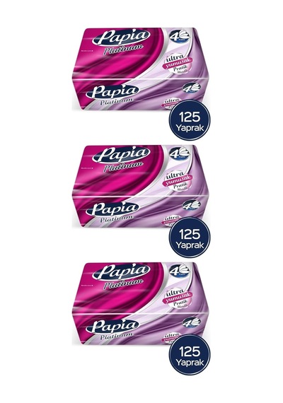 Papia Platinum Pe Mendil 3 Paketi