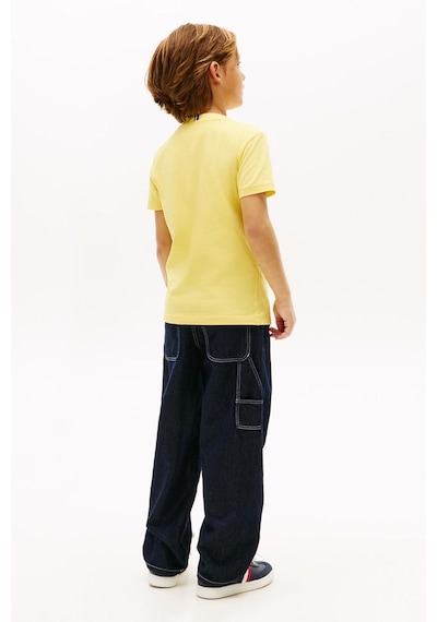 Baskılı Sarı Erkek Çocuk T-shirt Kb0kb10420zgp Sarı