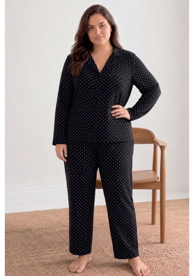 Norcia Sports Kadın Puantiyeli Düğmeli Siyah Pijama Takımı 852 Çok Renkli - 929322922 Çok Renkli - 929322922 Çok Renkli Norcia Sports Kadın Puantiyeli Düğmeli Siyah Pijama Takımı 852 Çok Renkli - 929322922 Çok Renkli - 929322922 Çok Renkli