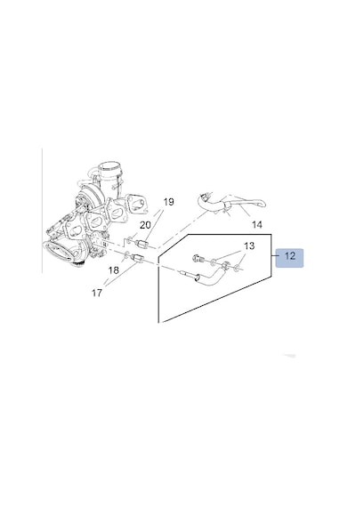 Opel Insıgnıa A 1.4 Turbo Benzinli Motor Turbo Besleme Borusu Psa Marka 55568031