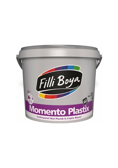 Filli Boya Momento Plastix Fonksyonel Mat Plastik İç Cephe Boyası 15 Lt 15 LT