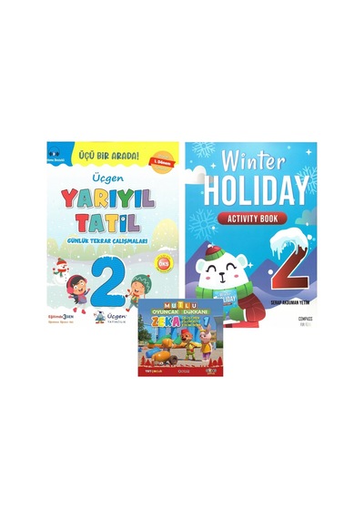Üçgen 2.sınıf Yarıyıl Tatil+winter Holiday İngilizce Yarıyıl Tatil