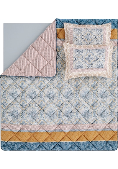 Yataş Bedding Delissa Çift Kişilik  Uyku Seti - Mavi