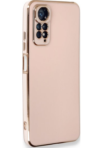 Redmi Note 11s Kılıf Şık Ve Parlak Silikon Kapak Ryc/volet Pembe