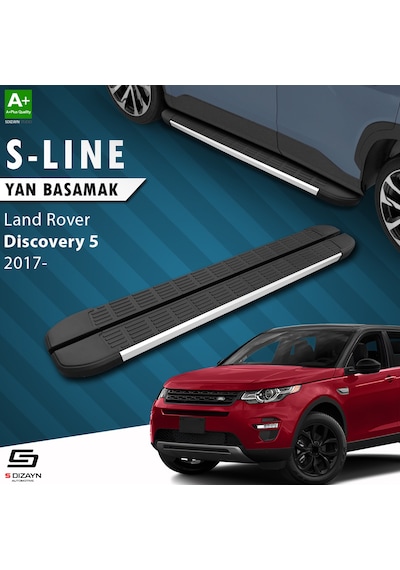 S-dizayn Land Rover Discovery 5 S-line Aluminyum Yan Basamak 193 Cm 2017 Üzeri A+ Kalite