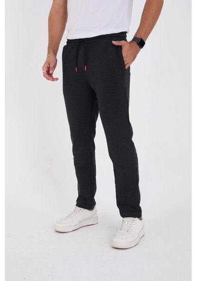 Zenna Tarz Unisex Üç İplik Basic Eşofman Pantolon - Antrasit