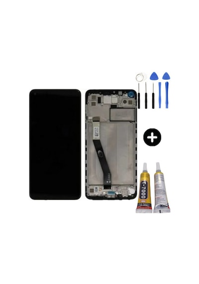Xiaomi Redmi Note 9 Uyumlu Çıtalı Oled Lcd Ekran Dokunmatik + Montaj Seti