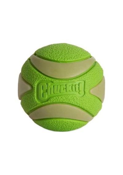Chuckit Max Glow Ultra Squeaker Gece Parlayan Sesli Köpek Oyun Topu 6.5 CM