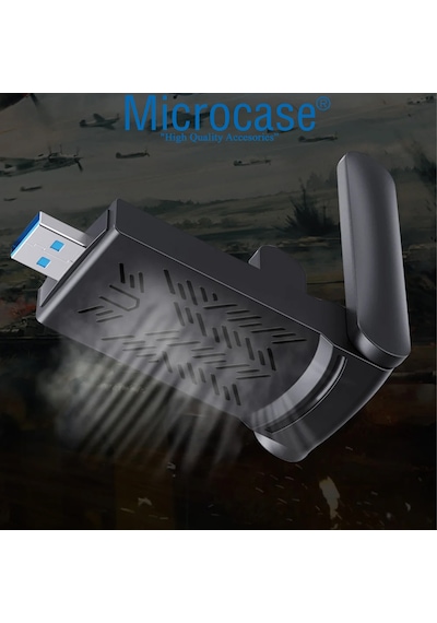 Dual Band Ax1800 Wifi 6 3.0 Kablosuz Usb Wifi Adaptörü Al4124