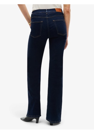 Tommy Hilfiger Luna Mıd Rıse Flare Essentıal Kadın Mavi Denim Pantolon - Ww0ww52185