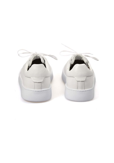 Kemal Tanca Erkek Eva Taban Hakiki Deri Casual Spor & Sneaker Ayakkabı 4444 Beyaz