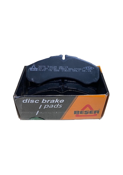 Beşer 3575 Ön Fren Balatası Fiat Daily 49.12 20.Mm Pahsiz