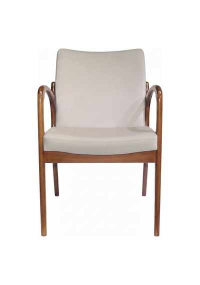 Curva Kolçaklı Ahşap Sandalye Ceviz