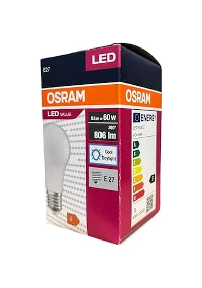 8.5 Watt Led Ampul 6500k Beyaz E27-10 Adet Diğer