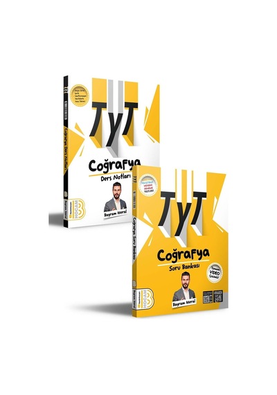 Benim Hocam 2025 TYT Coğrafya Ders Notları Ve Tamamı Video Çözümlü Soru Bankası Seti