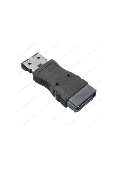 Sata 7 Pin Dişi - Esata Erkek Uzatma Adaptörü