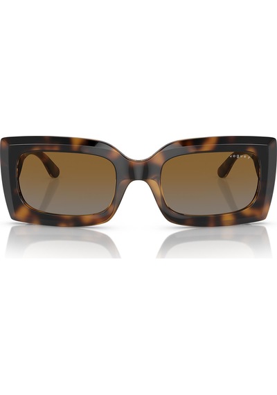 Vogue Vo5526s W656t5 52 Polarize Kadın Güneş Gözlüğü Kahverengi