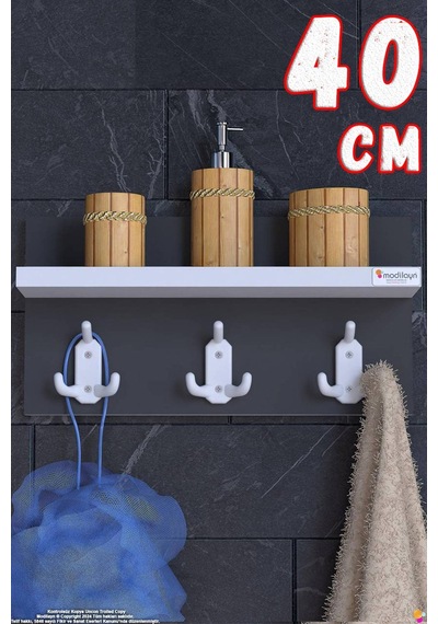Kedi 9 Kancalı Mutfak Askısı 3'lü Set 36,4x19 Cm - Şık Tasarım, Çok Amaçlı Düzenleyici Ve Yer Tasarrufu Gri Kedi 9 Kancalı Mutfak Askısı 3'lü Set 36,4x19 Cm - Şık Tasarım, Çok Amaçlı Düzenleyici Ve Yer Tasarrufu Gri