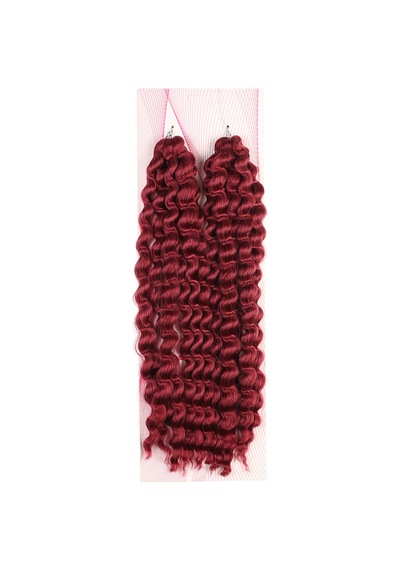 Nice Bulk Afro Su Dalgası / Kızıl - Mydr-463224 Çok Renkli