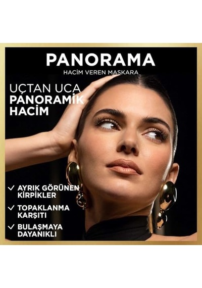 L'oreal Paris Panorama Hacim Veren Maskara - Siyah 00
